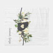 Couverture Polaire Georgia State Personnalisé Votre Maison Ville Rust (Devant (Horizontal))