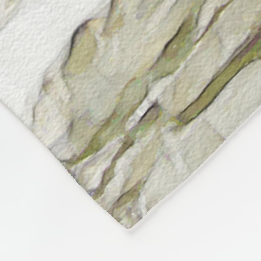 Couverture Polaire Géranium de couleur rouge (Coin)