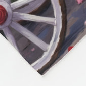 Couverture Polaire German Shepherd Dog Valentine's Day (Coin)