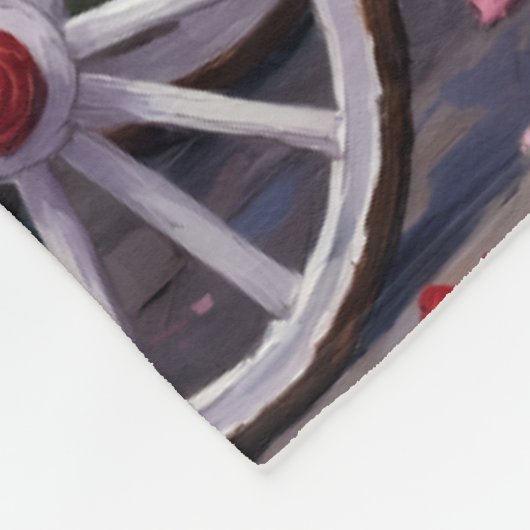 Couverture Polaire German Shepherd Dog Valentine's Day  (Coin)