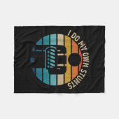 Couverture Polaire Get Well Funny Injury Hand Wrist, I Do My Own Stun (Devant (Horizontal))