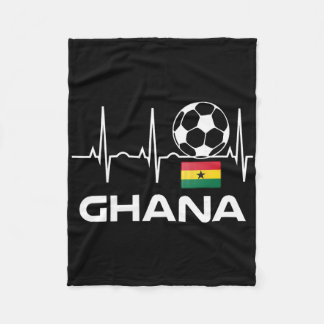 Couverture Polaire Ghana Footbyll Jersey Shirt Men Women Footbyll Gif