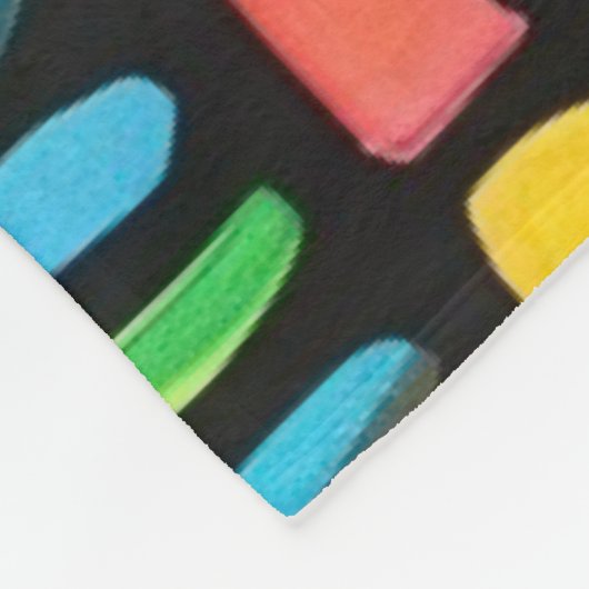 Couverture Polaire Ghana Kente (Coin)