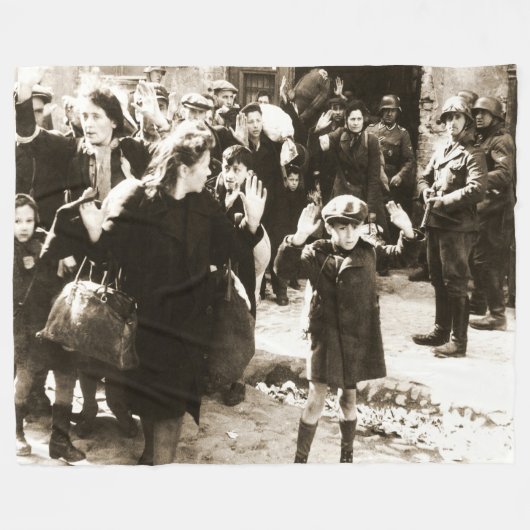 COUVERTURE POLAIRE GHETTOS DE VARSOVIE (Devant (Horizontal))