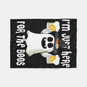 Couverture Polaire Ghost I'm Just Here For Boos (Devant (Horizontal))