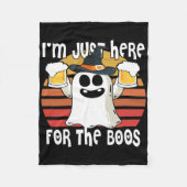 Couverture Polaire Ghost I'm Just Here For Boos1 (Devant)