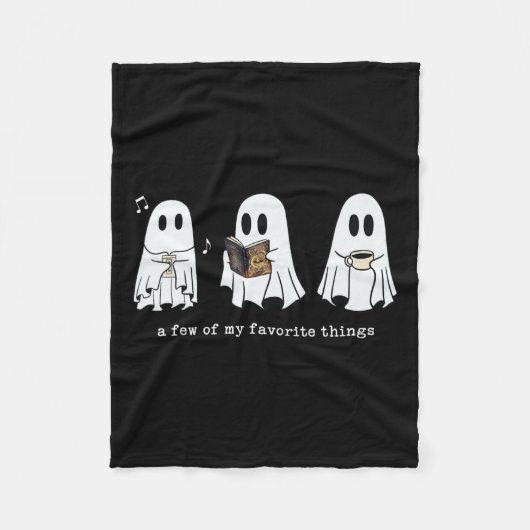 Couverture Polaire Ghost Quelques-Unes De Mes Choses Favorites (Devant)