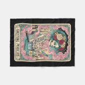 Couverture Polaire Ghosting Pendejos Funny Día De Los Muertos Tarot C (Devant (Horizontal))