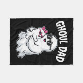Couverture Polaire Ghoul Papa Chemise Hommes Papa Papa Éffrayant Hall (Devant (Horizontal))