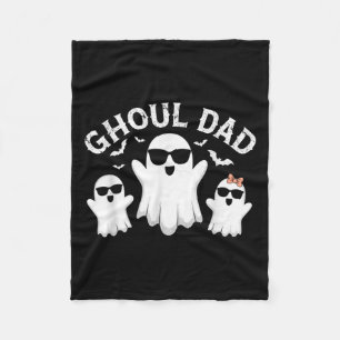 Couverture Polaire Ghoul Papa Vintage papa Ghost Drôle Halloween drôl