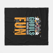 Couverture Polaire Ghouls veut juste s'amuser amusant sorcières d'Hal (Devant (Horizontal))