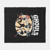 Couverture Polaire Ghouls veut juste s'amuser automne & basique (Devant (Horizontal))