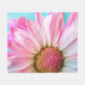 Couverture Polaire Giant Rose Daisy (Devant (Horizontal))