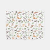 Couverture Polaire gibier Animal With Jungle Tree (Devant (Horizontal))