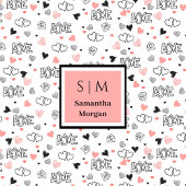 Couverture Polaire Gift for Wife Personalized Valentine Heart Blanket