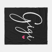 Couverture Polaire Gift Women Grandma Cadeaux de Noël (Devant (Horizontal))