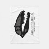 Couverture Polaire Giganotosaurus (Devant)