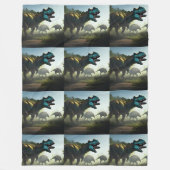 Couverture Polaire Giganotosaurus Dinosaures (Devant)