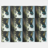 Couverture Polaire Giganotosaurus Dinosaures (Devant (Horizontal))