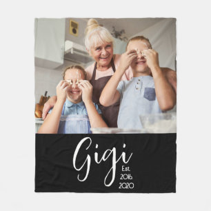 Couverture Polaire Gigi Photo Cadeau Magnet Established