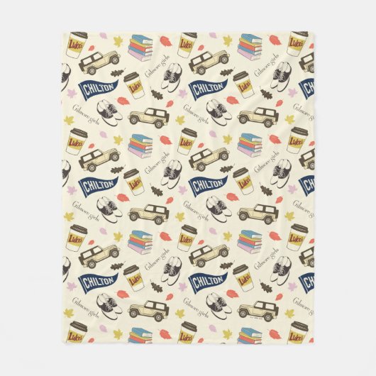 Couverture Polaire Gilmore Girls Chilton Fall Pattern (Devant)