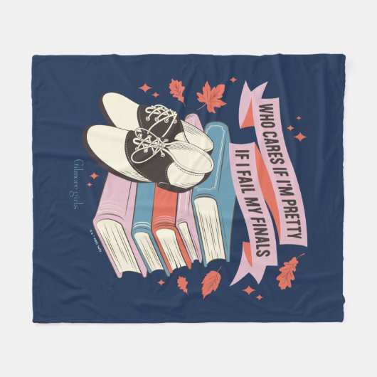 Couverture Polaire Gilmore Girls Finals Quote Design (Devant (Horizontal))