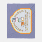 Couverture Polaire Gilmore Girls | Graphique des devis de café (Devant)