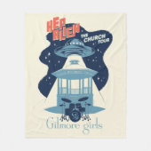Couverture Polaire Gilmore Girls Hep Alien Church Tour (Devant)