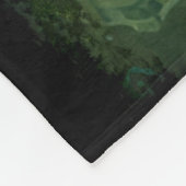 Couverture Polaire Gingembre d'Halloween et chaton blanc équitation u (Coin)