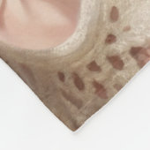 Couverture Polaire Ginger Kitten Dormir (Shabby Chic) (Coin)