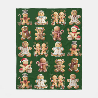 Couverture Polaire Gingerbread Cookies Adorable Boys & Girls