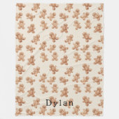 Couverture Polaire Gingerbread Cookies Christmas (Devant)