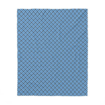 Gingham à carreaux diagonaux bleu de base/bleu béb