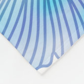 Couverture Polaire Ginkgo Biloba Feuille Motif d'automne (Coin)