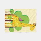 Couverture Polaire girafe (Devant (Horizontal))