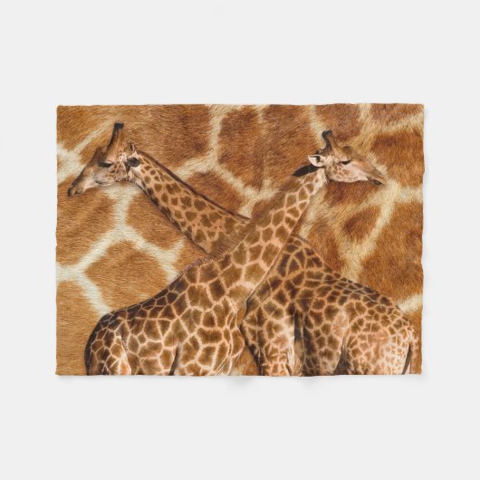 Couverture Polaire Girafe 1A (Devant (Horizontal))