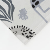 Couverture polaire Girafe Jungle (Coin)