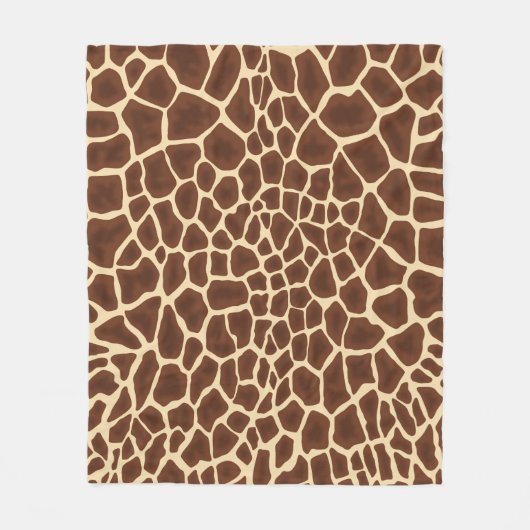 Couverture Polaire Girafe marques (Devant)