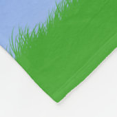 Couverture Polaire Giraffe et papillon en amour (Coin)