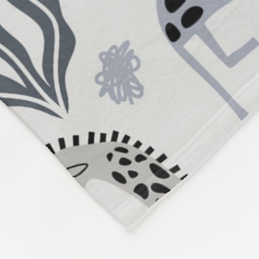 Couverture Polaire Giraffe Jungle Fleece Blanket (Coin)