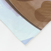 Couverture Polaire Giraffe Lover Cute Giraffes (Coin)