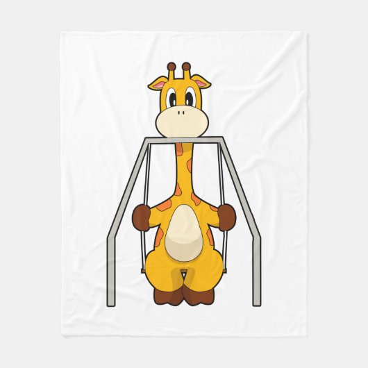 Couverture Polaire Giraffe Swing (Devant)