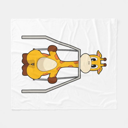 Couverture Polaire Giraffe Swing (Devant (Horizontal))