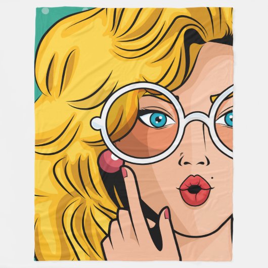 Couverture Polaire Girl #1 (Devant)