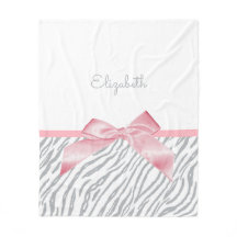 Girl Grey Tiger Stripes Poster de animal Avec Nom