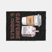 Couverture Polaire Girls Caffeine &amp; Cuddles Twinning Coffee Juice (Devant (Horizontal))