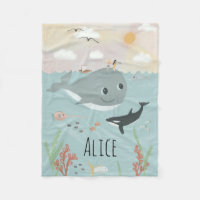 Girls mignonne Ocean Orca et baleines enfants