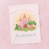Girls mignonne rose Princess Castle Fairytale Enfa
