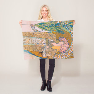 Couverture Polaire Gismonda, Sarah Bernhardt, Mucha