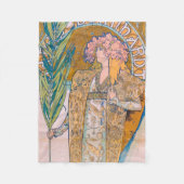 Couverture Polaire Gismonda, Sarah Bernhardt, Mucha (Devant)